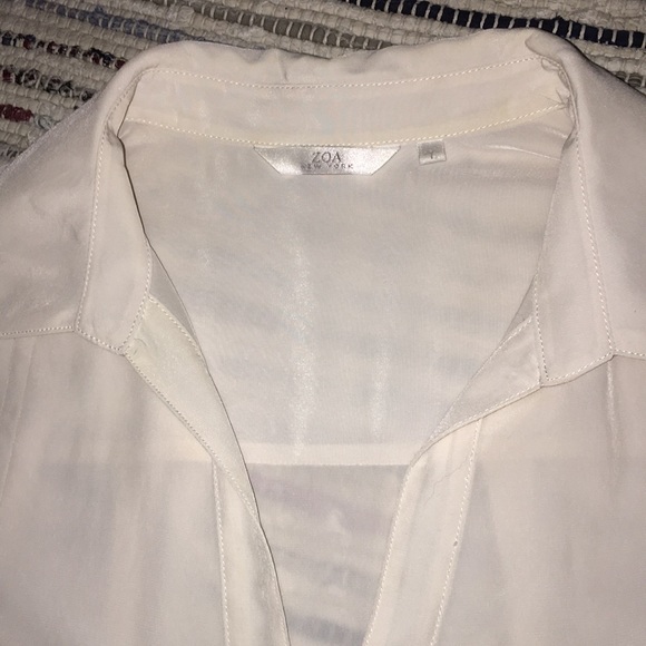 Zoa ivory blouse - Picture 2 of 4